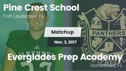 Matchup: Pine Crest High vs. Everglades Prep Academy  2017