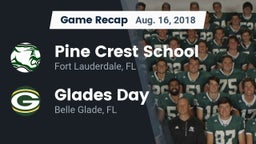 Recap: Pine Crest School vs. Glades Day  2018