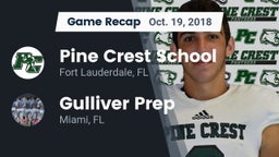 Recap: Pine Crest School vs. Gulliver Prep  2018