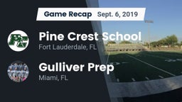 Recap: Pine Crest School vs. Gulliver Prep  2019