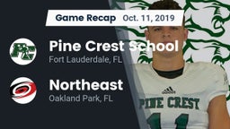 Recap: Pine Crest School vs. Northeast  2019