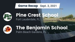 Recap: Pine Crest School vs. The Benjamin School 2021