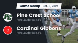 Recap: Pine Crest School vs. Cardinal Gibbons  2021