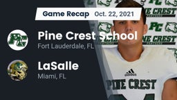 Recap: Pine Crest School vs. LaSalle  2021