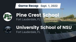 Recap: Pine Crest School vs. University School of NSU 2022