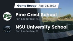 Recap: Pine Crest School vs. NSU University School  2023
