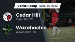 Recap: Cedar Hill  vs. Waxahachie  2022
