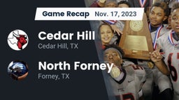 Recap: Cedar Hill  vs. North Forney  2023