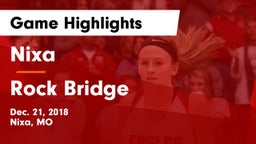 Nixa  vs Rock Bridge  Game Highlights - Dec. 21, 2018