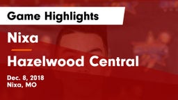 Nixa  vs Hazelwood Central  Game Highlights - Dec. 8, 2018