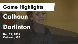 Calhoun  vs Darlinton Game Highlights - Dec 22, 2016