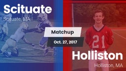 Matchup: Scituate  vs. Holliston  2017