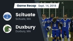 Recap: Scituate  vs. Duxbury  2018