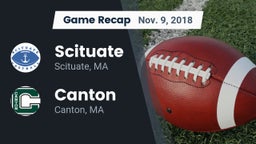 Recap: Scituate  vs. Canton   2018