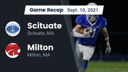 Recap: Scituate  vs. Milton  2021