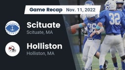 Recap: Scituate  vs. Holliston  2022