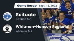 Recap: Scituate  vs. Whitman-Hanson Regional  2023