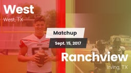Matchup: West  vs. Ranchview  2017