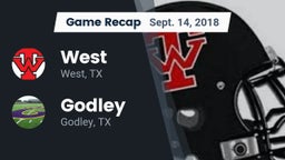 Recap: West  vs. Godley  2018