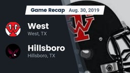 Recap: West  vs. Hillsboro  2019