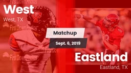 Matchup: West  vs. Eastland  2019