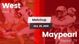 Matchup: West  vs. Maypearl  2019