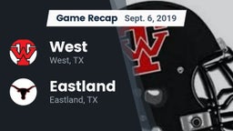 Recap: West  vs. Eastland  2019