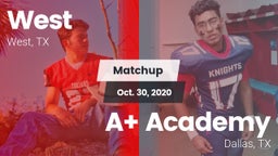 Matchup: West  vs. A Academy 2020