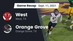 Recap: West  vs. Orange Grove  2021