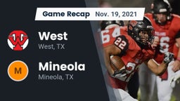 Recap: West  vs. Mineola  2021