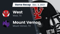 Recap: West  vs. Mount Vernon  2021