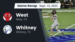 Recap: West  vs. Whitney  2023