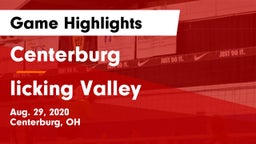 Centerburg  vs licking Valley Game Highlights - Aug. 29, 2020