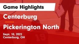 Centerburg  vs Pickerington North  Game Highlights - Sept. 10, 2022
