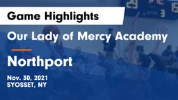 Our Lady of Mercy Academy vs Northport  Game Highlights - Nov. 30, 2021