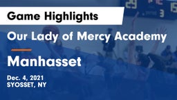 Our Lady of Mercy Academy vs Manhasset  Game Highlights - Dec. 4, 2021