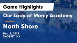 Our Lady of Mercy Academy vs North Shore  Game Highlights - Dec. 9, 2021