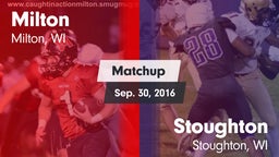 Matchup: Milton vs. Stoughton  2016