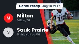Recap: Milton  vs. Sauk Prairie  2017