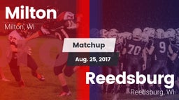 Matchup: Milton vs. Reedsburg 2017