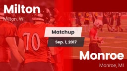 Matchup: Milton vs. Monroe  2017