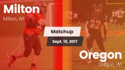 Matchup: Milton vs. Oregon  2017
