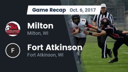 Recap: Milton  vs. Fort Atkinson  2017