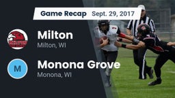 Recap: Milton  vs. Monona Grove  2017
