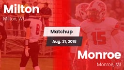 Matchup: Milton vs. Monroe  2018