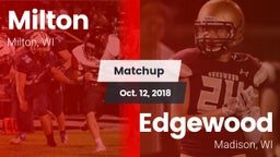 Matchup: Milton vs. Edgewood  2018
