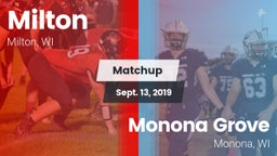 Matchup: Milton vs. Monona Grove  2019