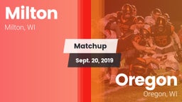 Matchup: Milton vs. Oregon  2019