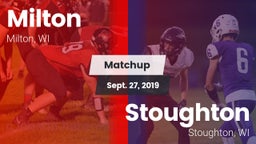 Matchup: Milton vs. Stoughton  2019