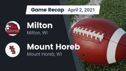 Recap: Milton  vs. Mount Horeb  2021